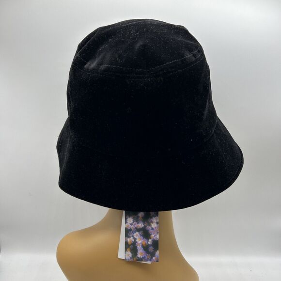 Cider Black Velvet 'C' Logo Embroidered Bucket Retro Hat Adult - Picture 3 of 7